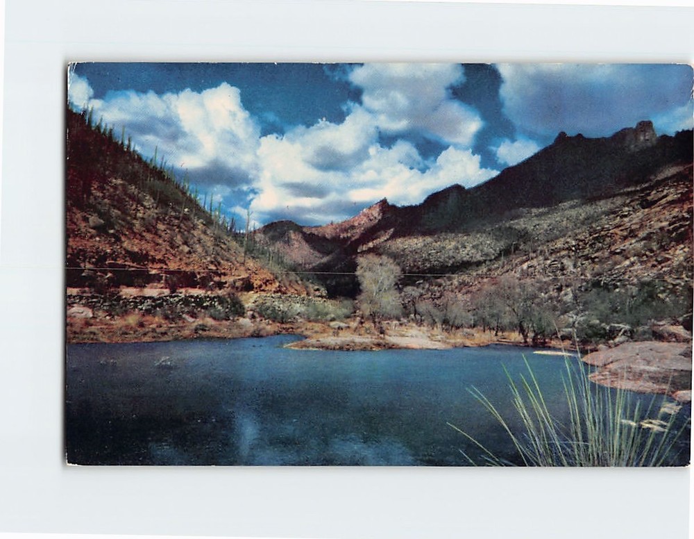 Postcard Sabino Canyon Tucson Arizona USA North America