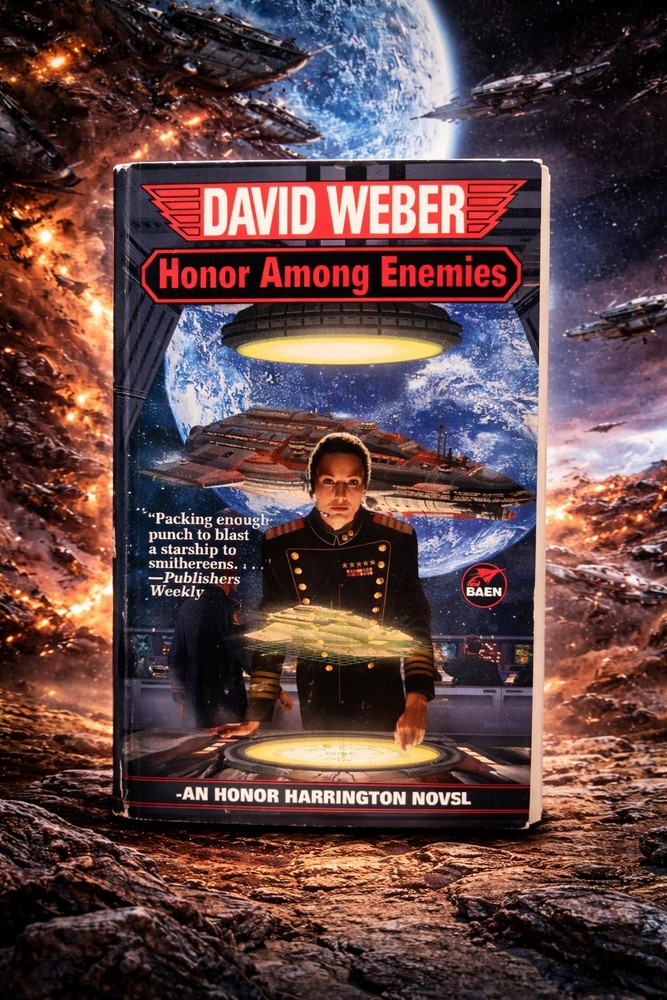 David Weber Honor Among Enemies PB 1995 Baen Honor Harrington Sci-Fi