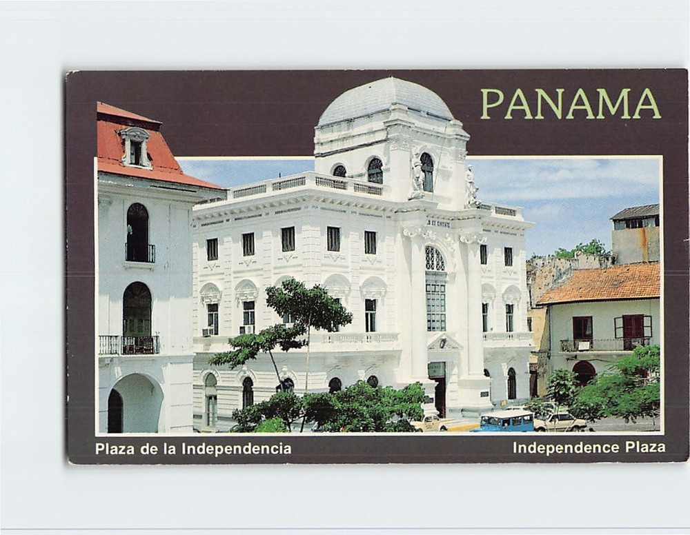 Postcard Independence Plaza Panama