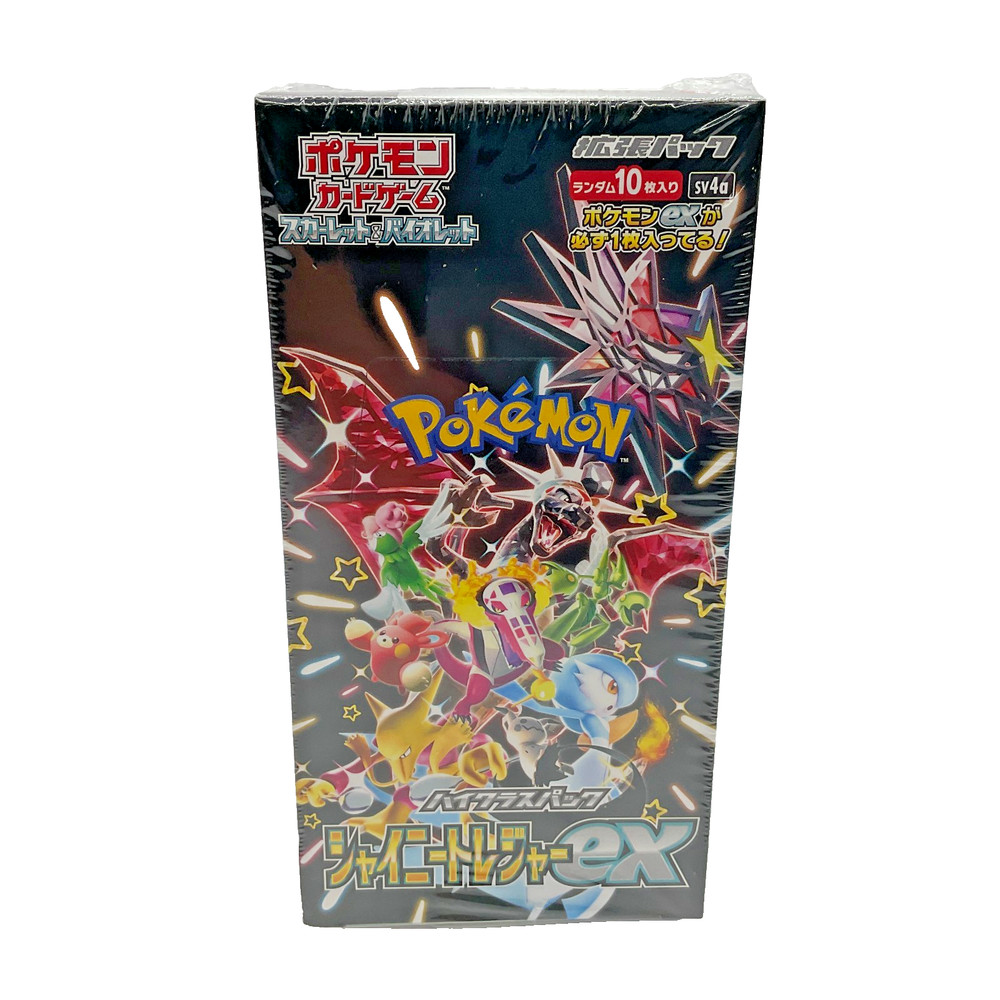 Pokemon TCG Japanese Shiny Treasure ex Booster Box SV4a SEALEDPROBSTEIN is actively accepting consignments !!