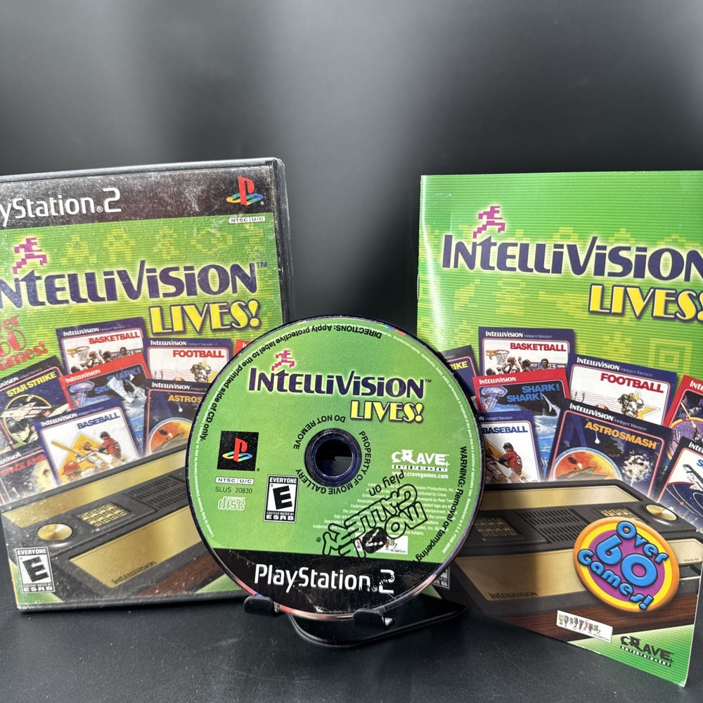 Intellivision Lives (Sony PlayStation 2, 2003) CIB