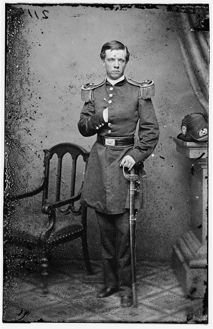 Photo:Lt F U Farquhar Engineer Corps Civil War 1860s Portrait