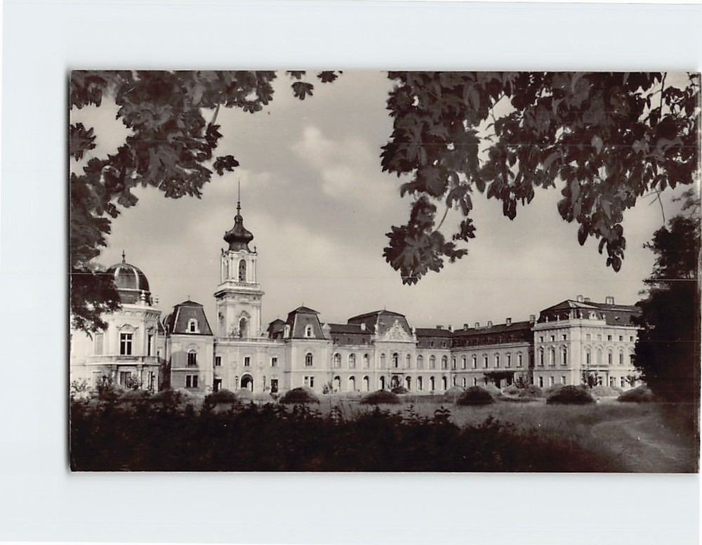 Postcard Kastély Keszthely Hungary
