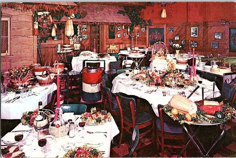 Postcard RESTAURANT SCENE Chicago Illinois IL m/09 AJ2937