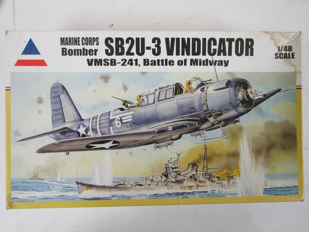 Accurate Miniatures SB2U-3 Vindicator 1:48 Model Airplane Kit #480202-image