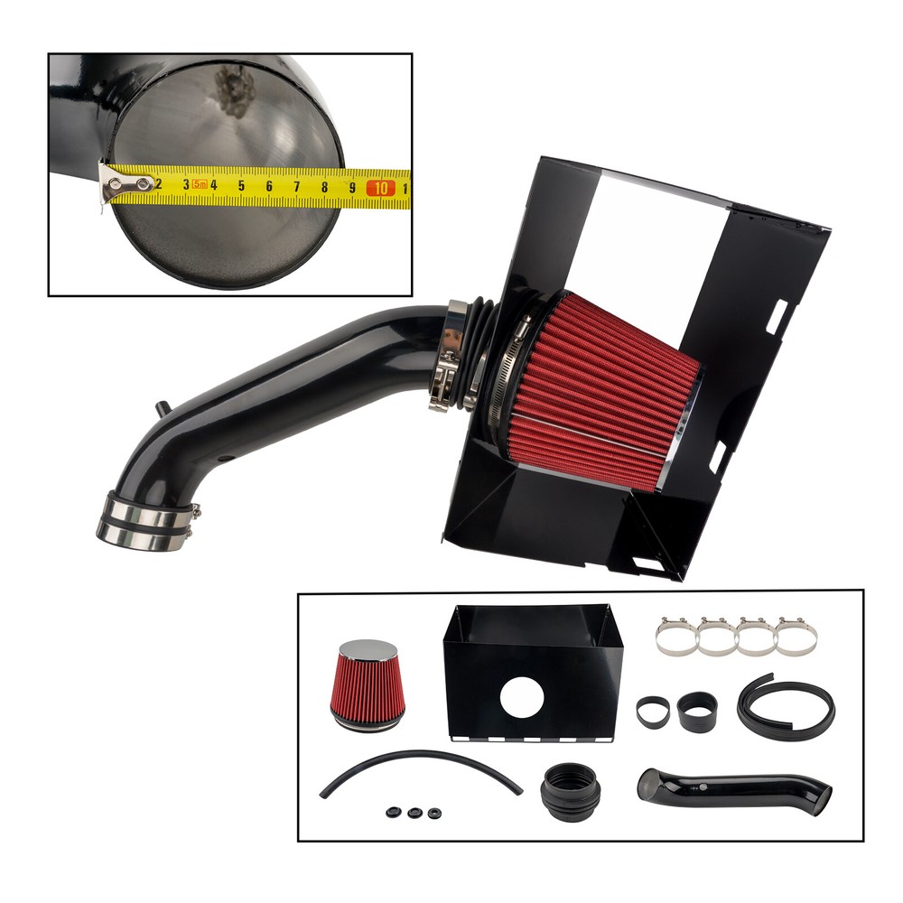 1x Cold Air Intake System Kit For 03-08 Dodge RAM 1500 2500 4.7L or 5.7L Engine