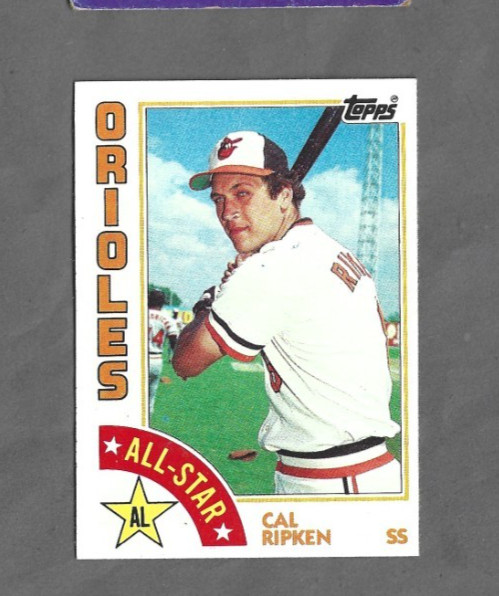 Cal Ripken HOF Baltimore Orioles All Star 1984 Topps #400 Free Shipping on 3+