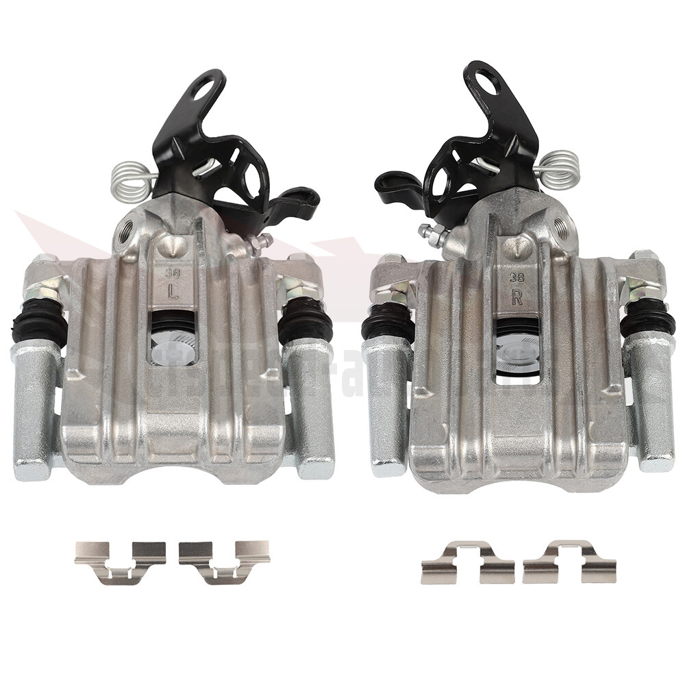 2014-2018 VW Jetta Rear Brake Calipers with Bracket Pair