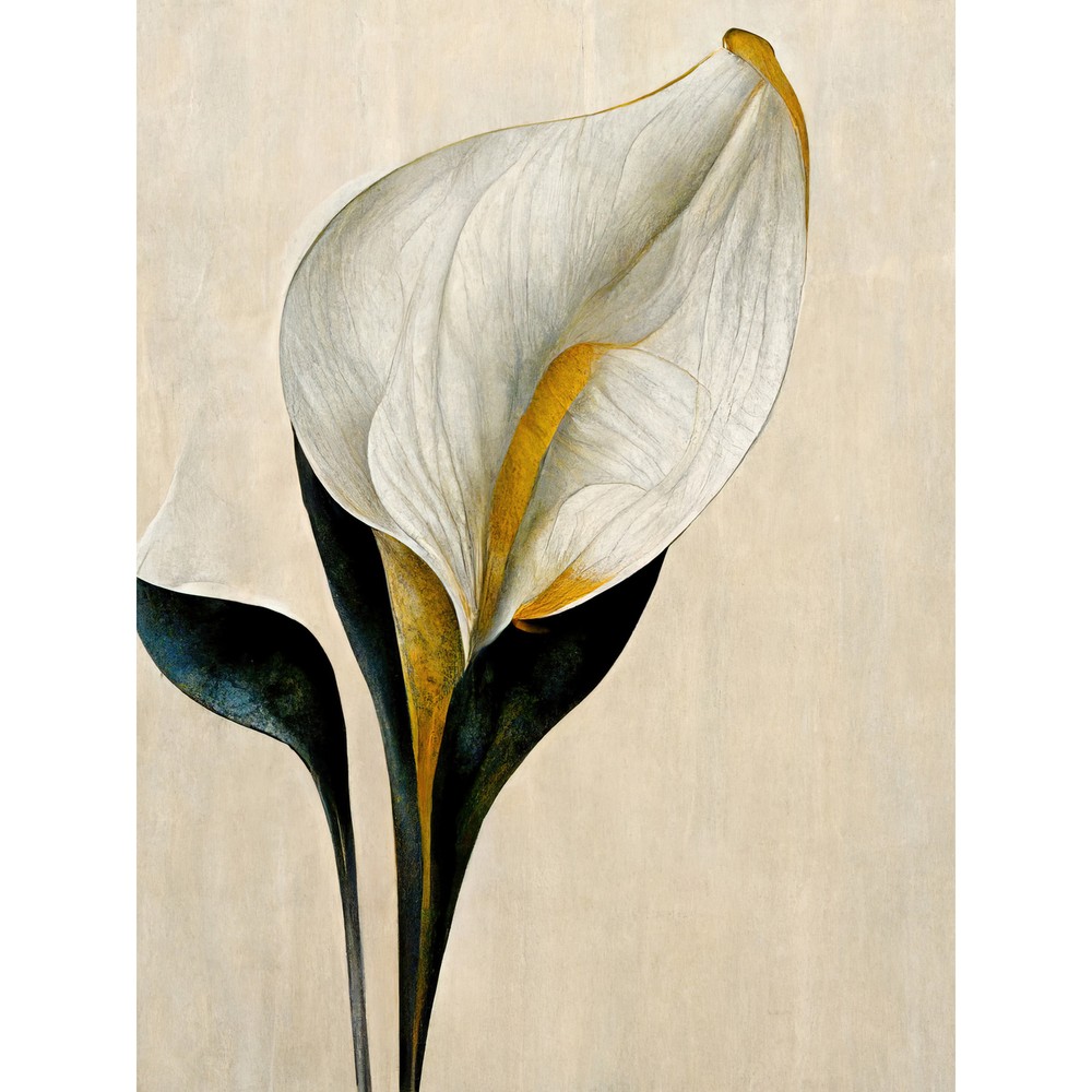 Cala Lily Lilies Flowers Bouquet Abstract Huge Wall Art Poster Print Giant