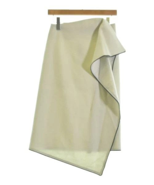 sacai Beige Wool Skirt XS Vintage Women's Used Japanese Condition B