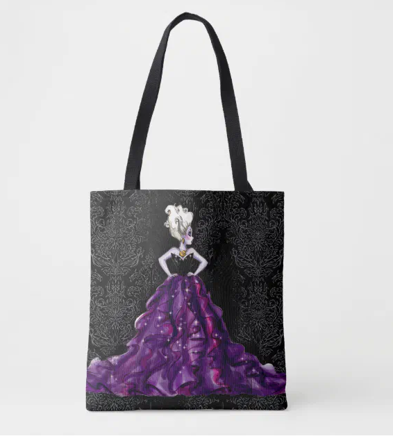 Disney's Stylish Ursula Medium Sized Tote Bag