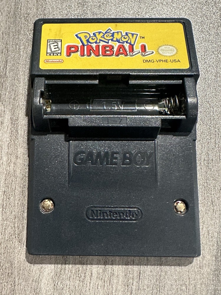 Pokemon Pinball (Nintendo Game Boy Color, 1999)