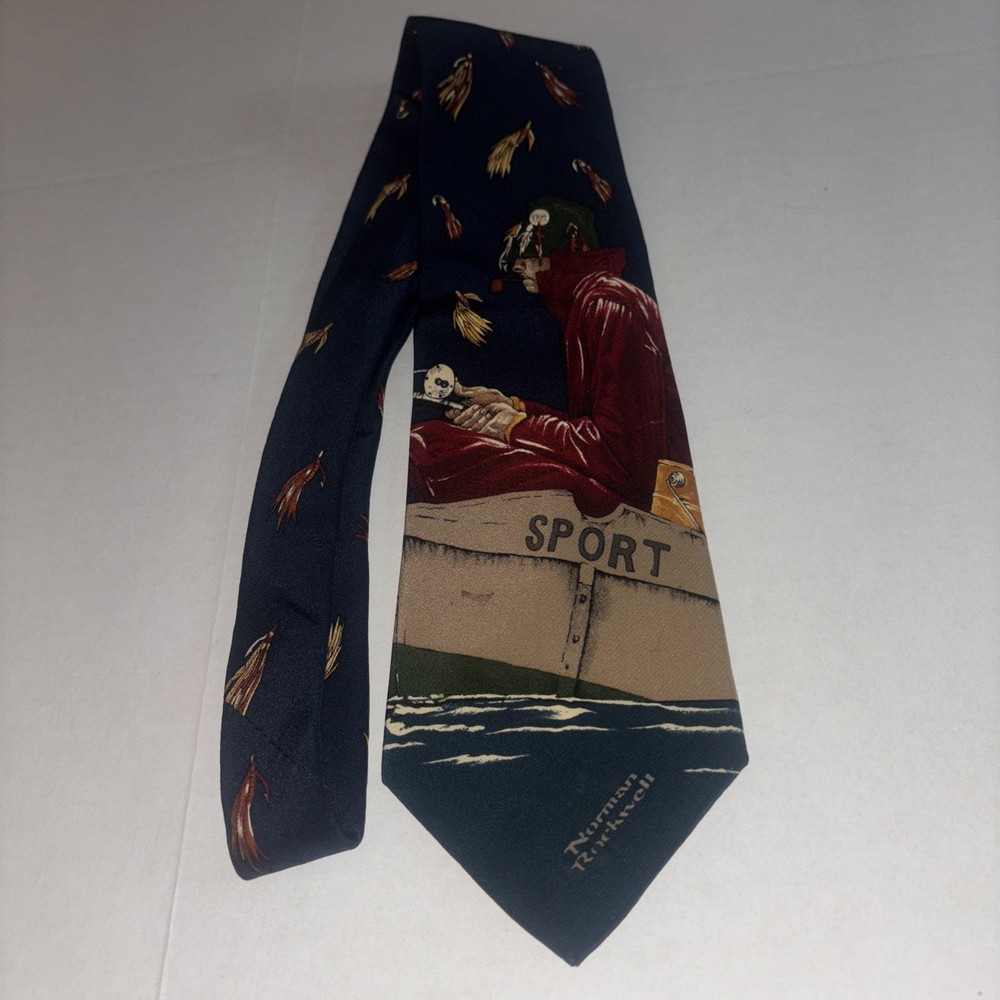 Norman Rockwell Mens Formal Necktie 56