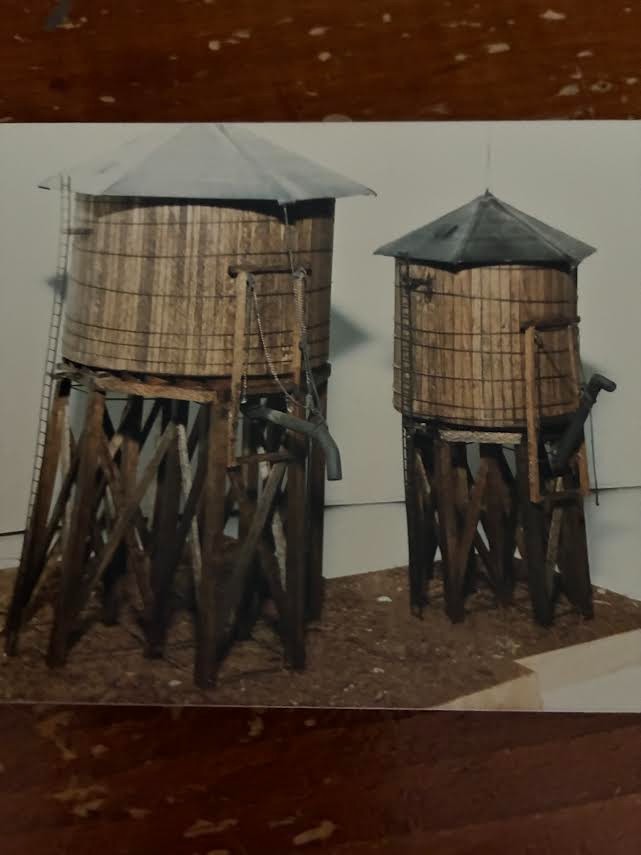 Ed Rendel JV Models HO water tower kit