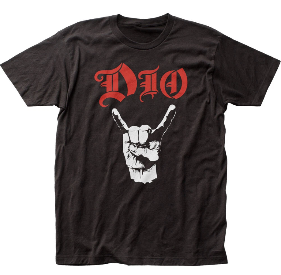 DIO “Devil Horns” T-Shirt | Men’s Rock & Roll Classic Band Tee Unisex Size S–4XL
