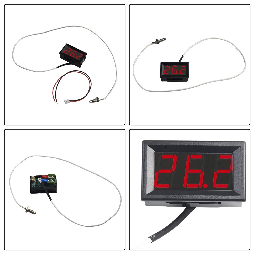 Accurate and Reliable K Type Thermocouple Temperature Meter with Compact Design
