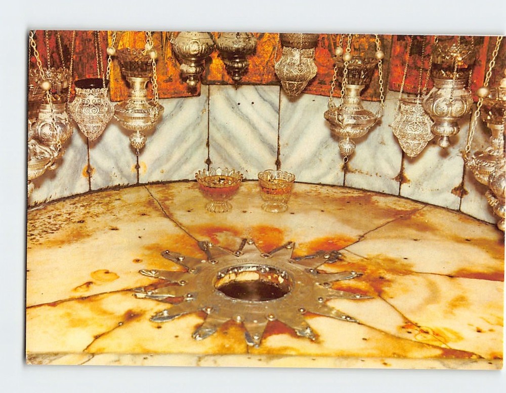 Postcard The Star Of Bethlehem Palestine