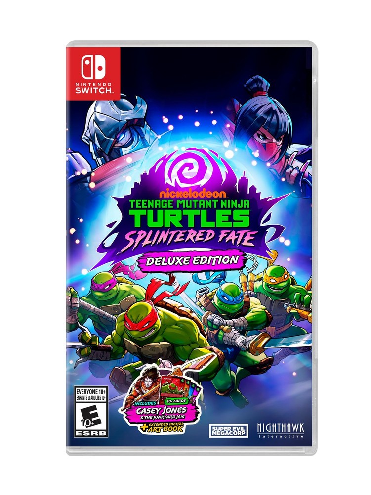 Teenage Mutant Ninja Turtles Splintered Fate Deluxe Edition - Nintendo Switch