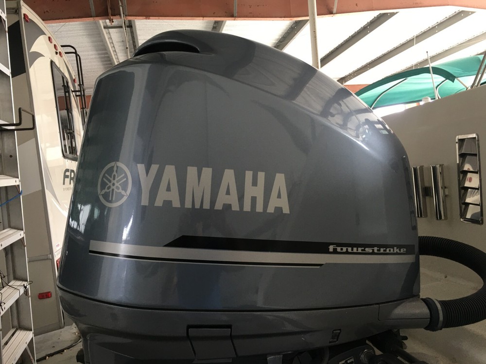 Yamaha Outboard Decal Sticker Kit Marine vinyl   V6 kit  silver