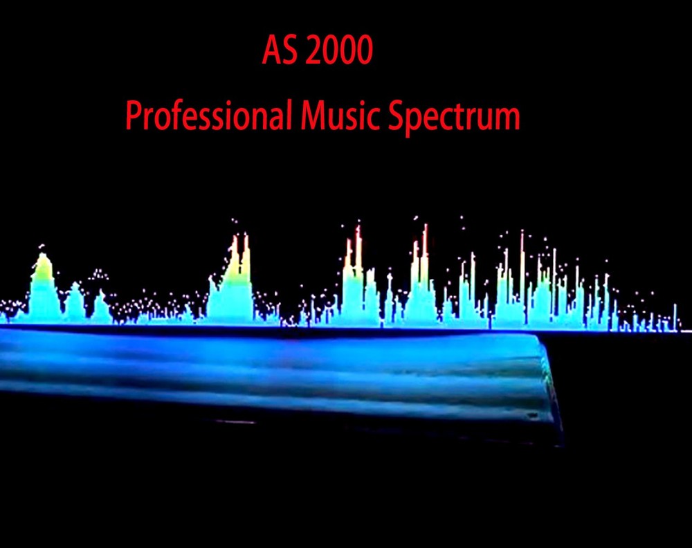 20in Music Spectrum Display Full-Frequency-Range Logarithmic Spectrum AS2000