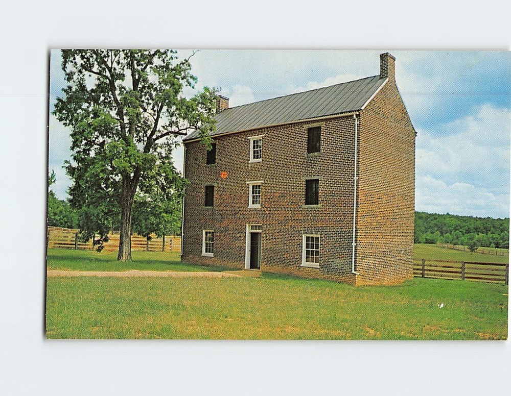 Postcard County Jail Appomattox Court House National Historical Park Virginia