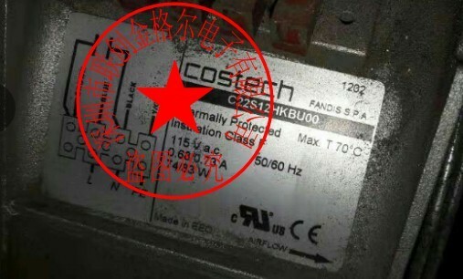 1pc Original COSTECH C22S12HKBU00 115VAC 50/60hz Fan Ship Express M573C QL #F5