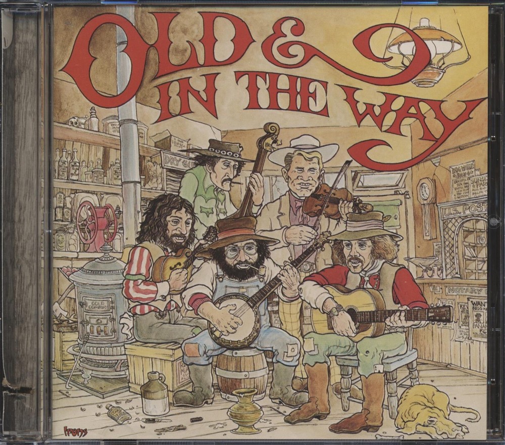 Old & In The Way 1975 CD Jerry Garcia David Grisman Bluegrass Rykodisc RCD 10009