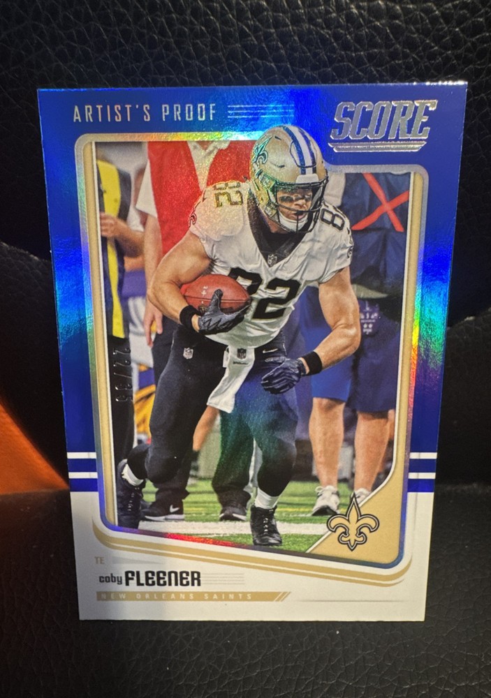 2017 Score - Coby Fleener #216 Artist's Proof /35