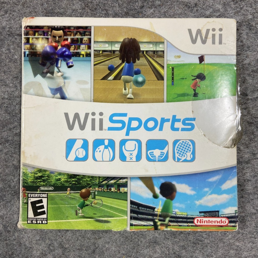 Wii Sports (Nintendo Wii, 2006) Sleeved