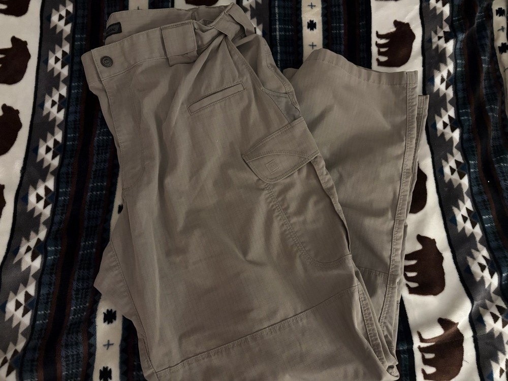 5.11 Tactical Beige Pants Utility Workwear Outdoor Men's Apparel