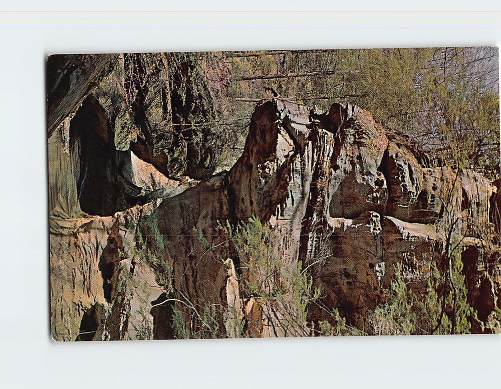 Postcard The Sphinx Head Old Mans Cave Hocking State Parks Logan Ohio USA