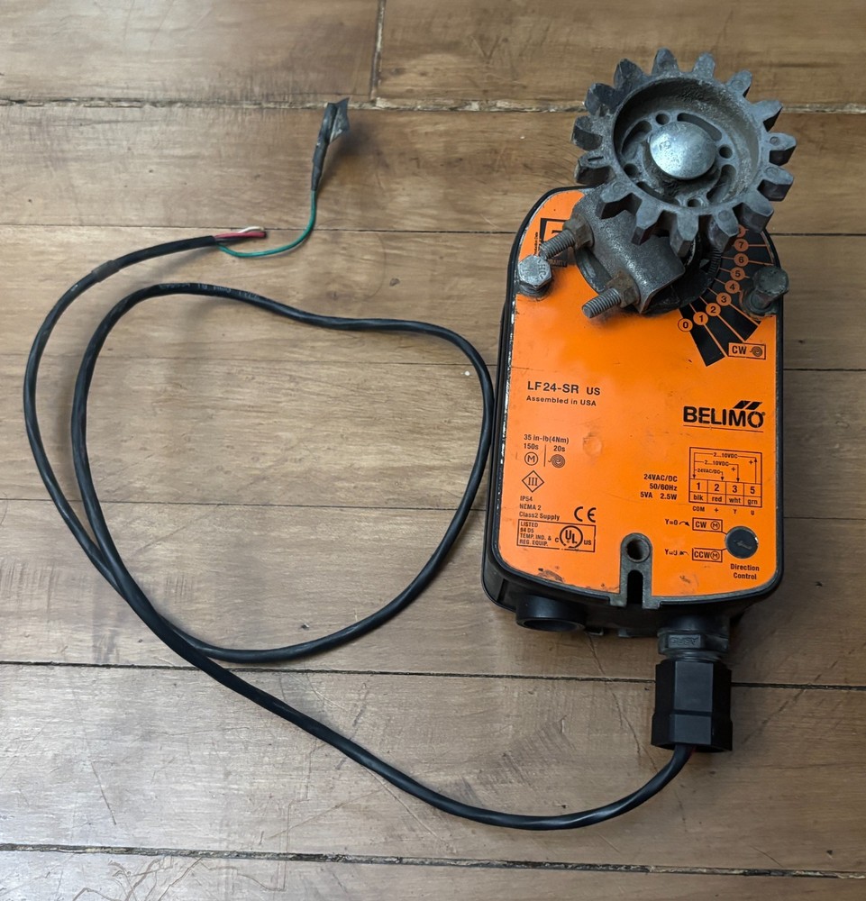 Belimo Lf 24-Sr Spring Return Actuator