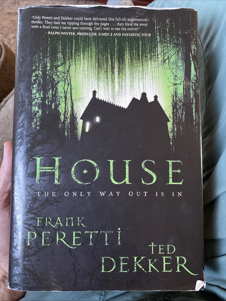 House by Frank E. Peretti and Ted Dekker (2006, Hardcover)  Includes DVD