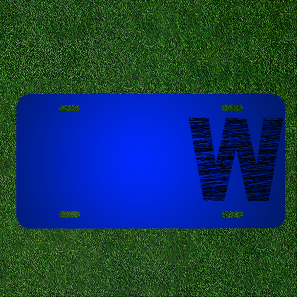 Create Custom Personalized License Plates with Alphabet Letters for Unique Names