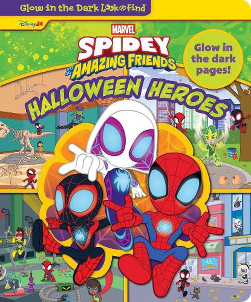 Disney Junior Marvel Spidey and His Amazing Friends: Halloween Heroes Glow in th