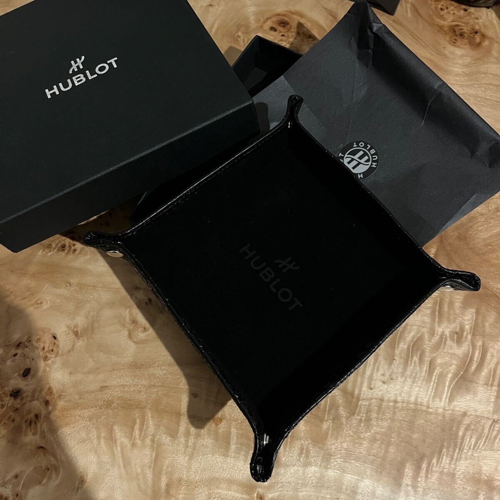 HUBLOT Watch Holder Tray Jewelry Tray Black watch case s1188927799HA Used