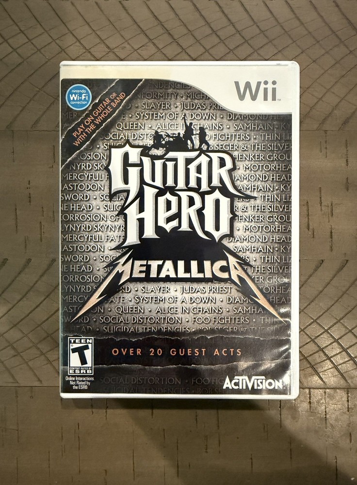 Guitar Hero: Metallica; CIB (Nintendo Wii, 2009)