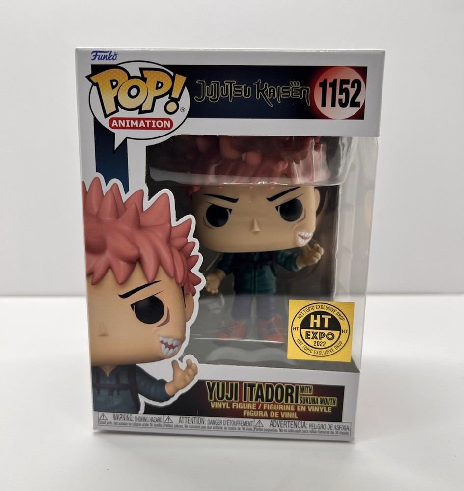 Funko Pop! Animation Jujutsu Kaisen Yuji Itadori #1152 Vinyl HT Expo Exclusive