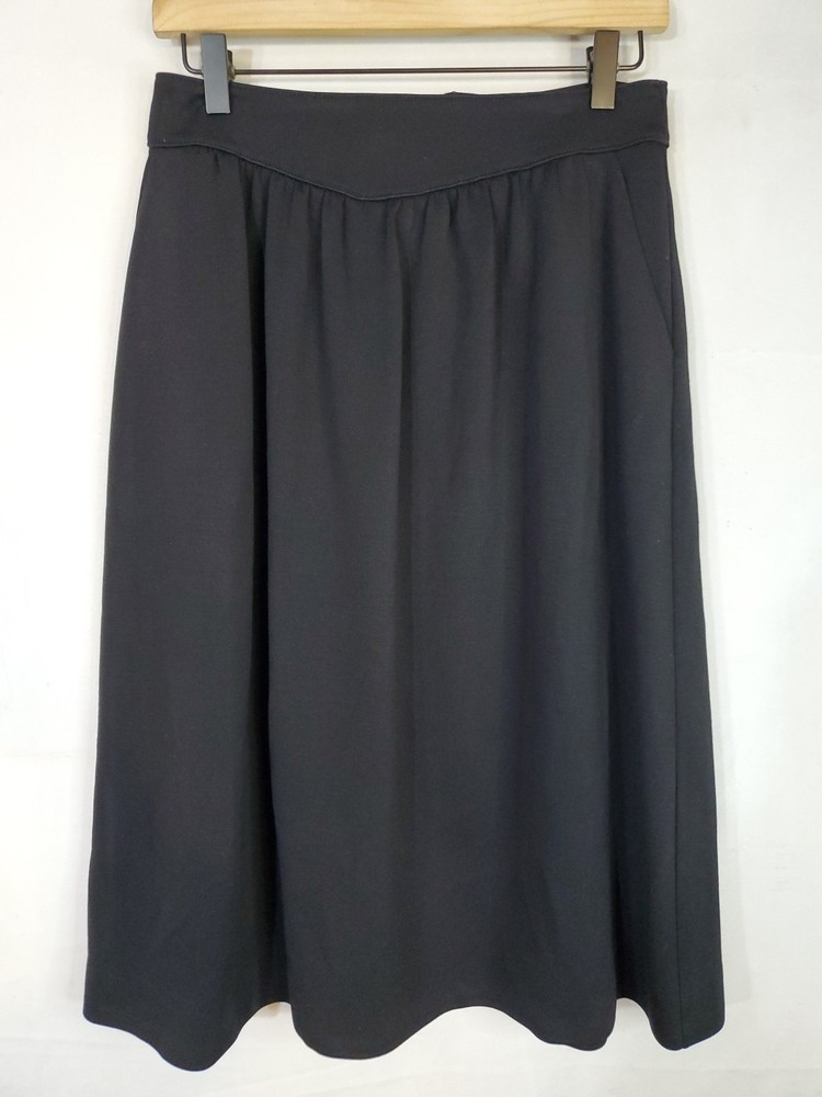 Vintage Catalina Skirt Women's Size 14 With Pockets Pull-on Long Made In The USA