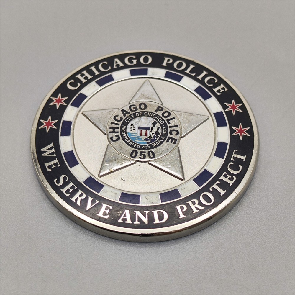 Chicago Police Department O'Hare International Airport Challenge Coin