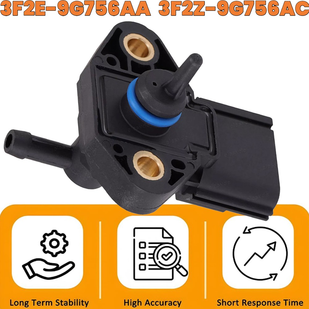 Fuel Injection Rail Pressure Regulator Sensor Fit For Ford Lincoln 3F2Z-9G756-AC