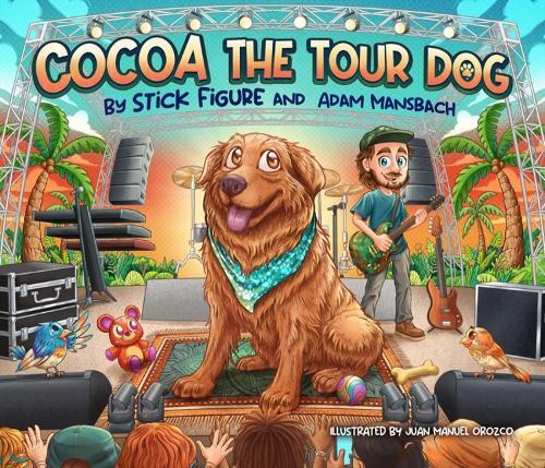 Stick Figure Adam Mansbach Cocoa The Tour Dog Hardcover Book  