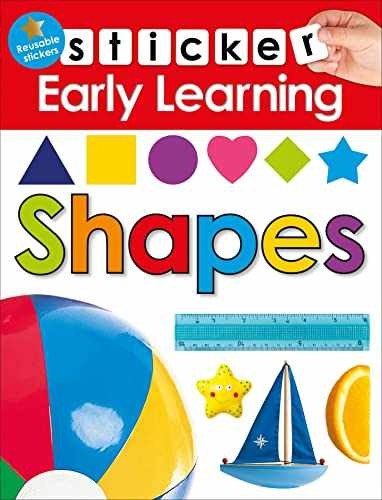 Sticker Early Learning: Shapes: With - Paperback, by Priddy Roger - Very Good