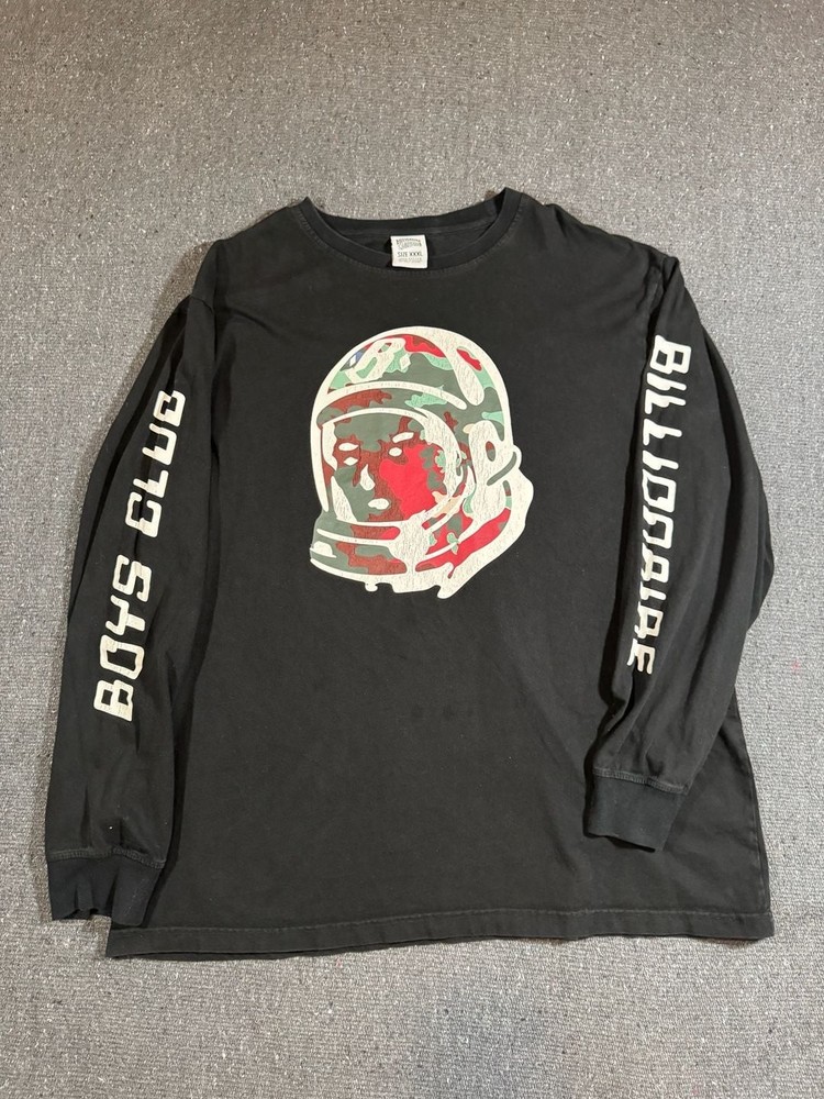 Billionaire Boys Club Camo Astronaut Helmet Long Sleeve T-Shirt Size XXXL