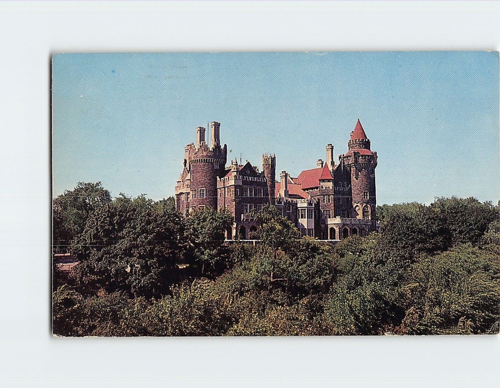 Postcard Casa Loma Toronto Canada