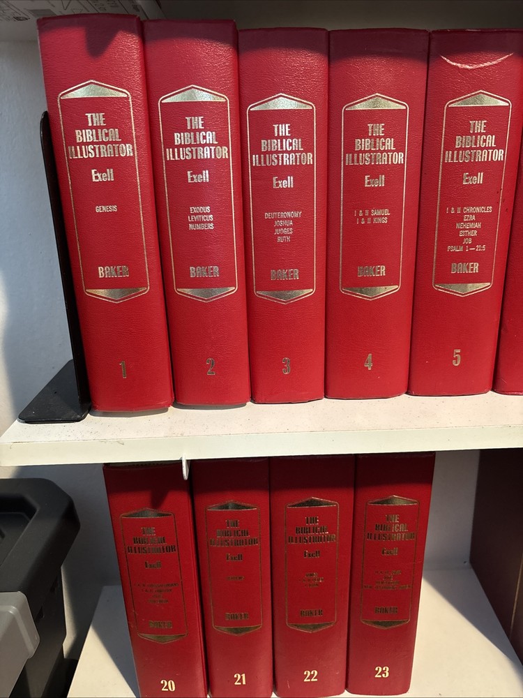 The Biblical Illustrator 23 Volume Complete Book Set by Joseph Exell *Excellent*