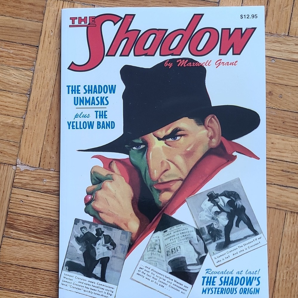The Shadow Vol 15 Shadow Unmasks/Yellow Road Maxwell Grant PB 2008