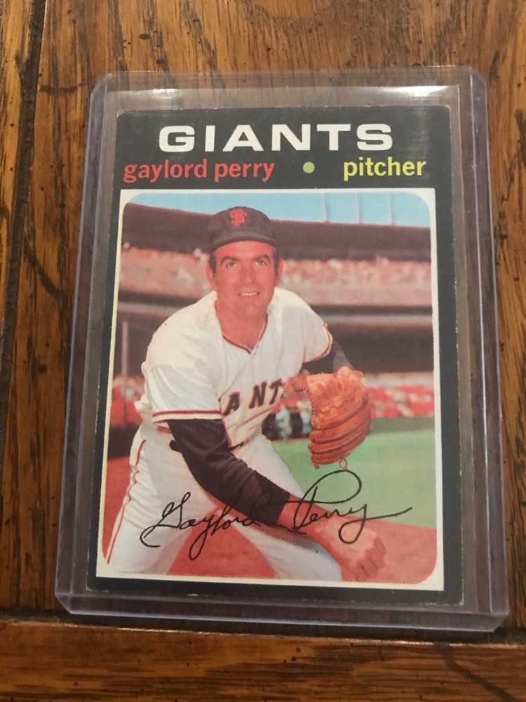 Gaylord Perry 1971 Topps Baseball Card