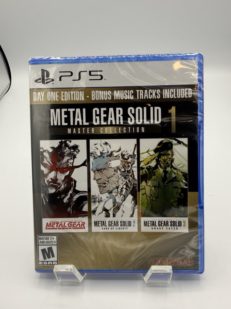 Metal Gear Solid Master Collection Vol. 1 Day One for Sony PlayStation 5 Sealed