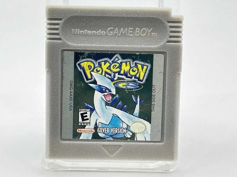 Pokemon Silver Nintendo Gameboy | AUTHENTIC | NEW BATTERY Tested Fast Shipping